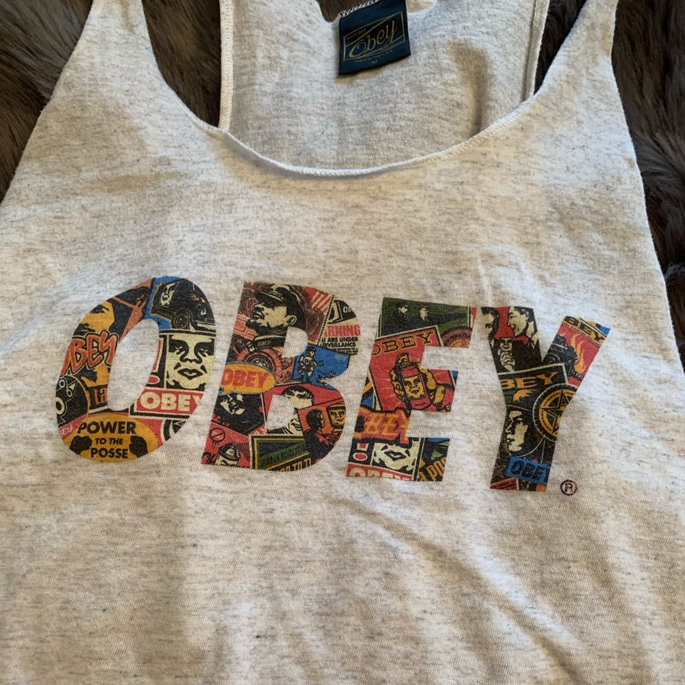 2/$20 OBEY Tank Top